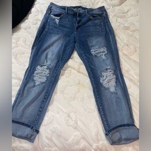 Judy blue distressed jeans size 20